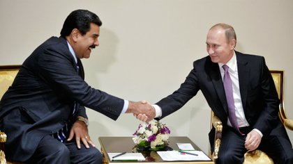 Nicolás Maduro y Vladimir Putin (AFP)