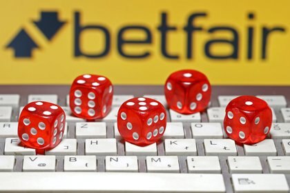 El logo de la plataforma de apuestas Betfair 