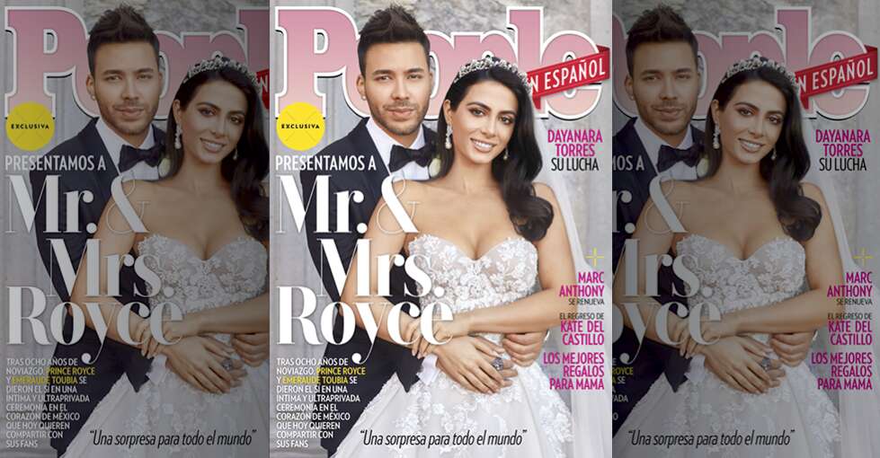 Prince Royce y Emeraude Toubia - May 2019 Cover