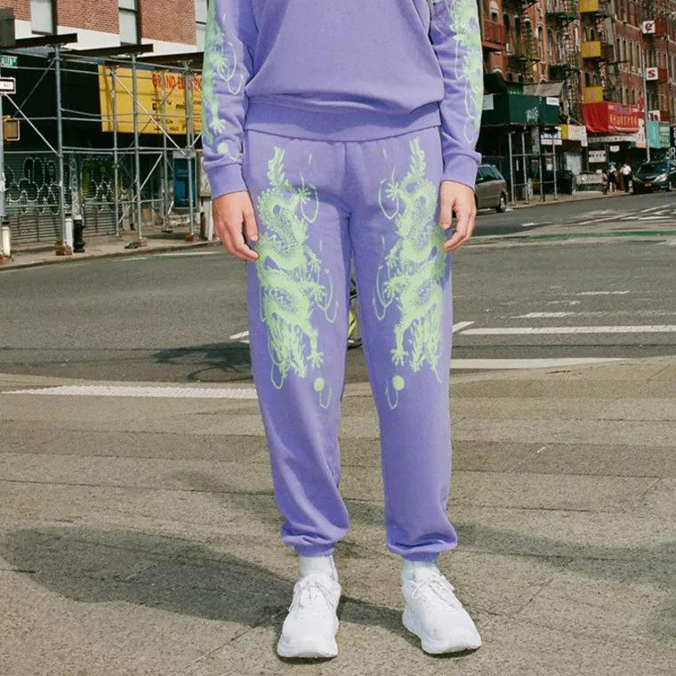 NEW girl ORDER Dragon Sweatpant - Urban Outfitters