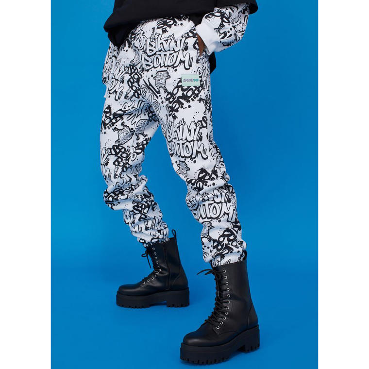 Printed Joggers - H&M