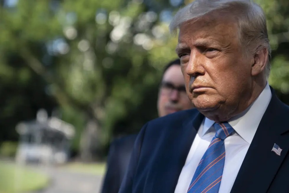 El expresidente de Estados Unidos Donald Trump, en una fotografía de archivo. EFE/Sarah Silbiger/Pool
