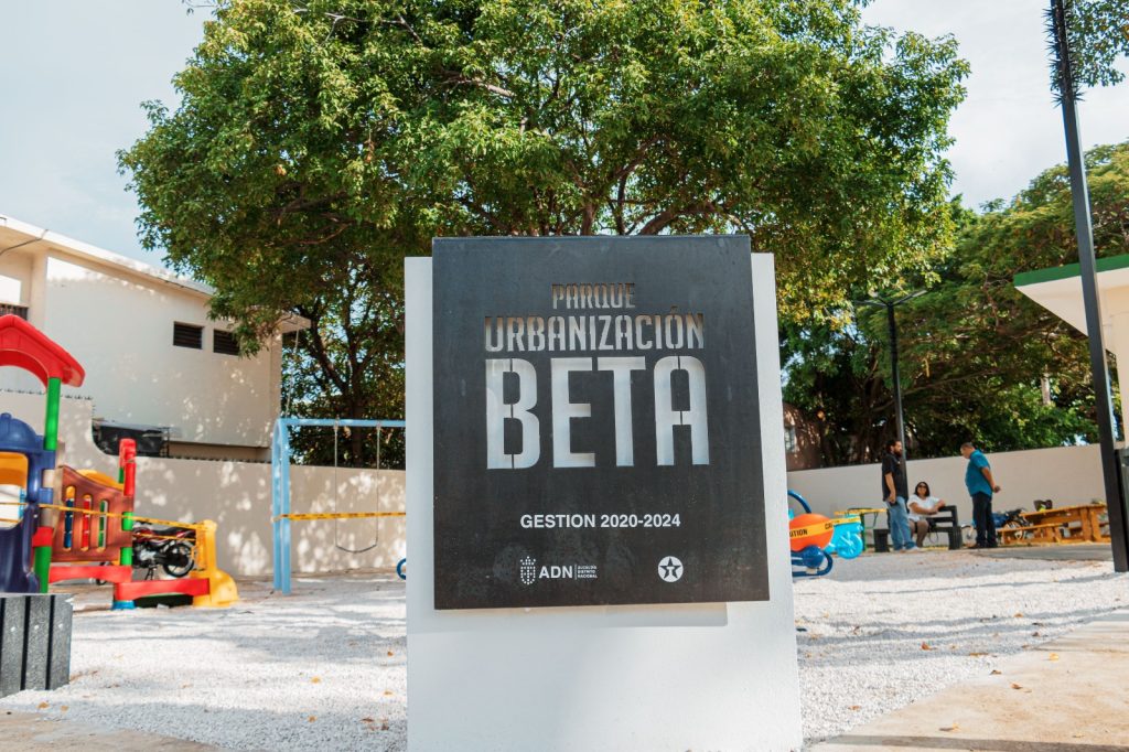 Alcaldía del Distrito Nacional y Texaco inauguran parque Beta para el disfrute de la comunidad