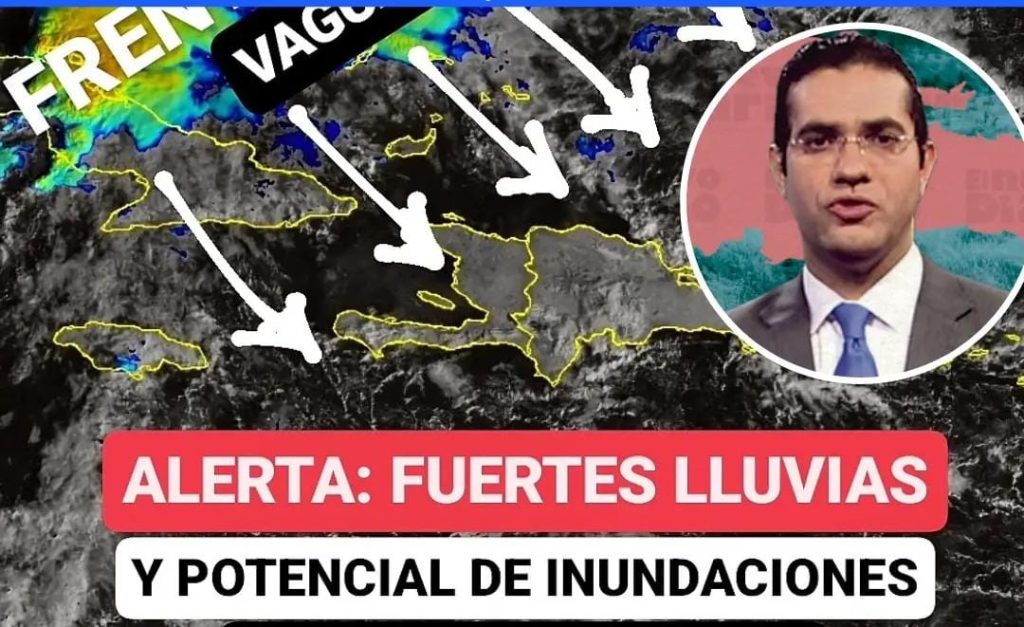 Jean Suriel: lluvias fuertes e inundaciones repentinas aumentará en próximas 24 horas