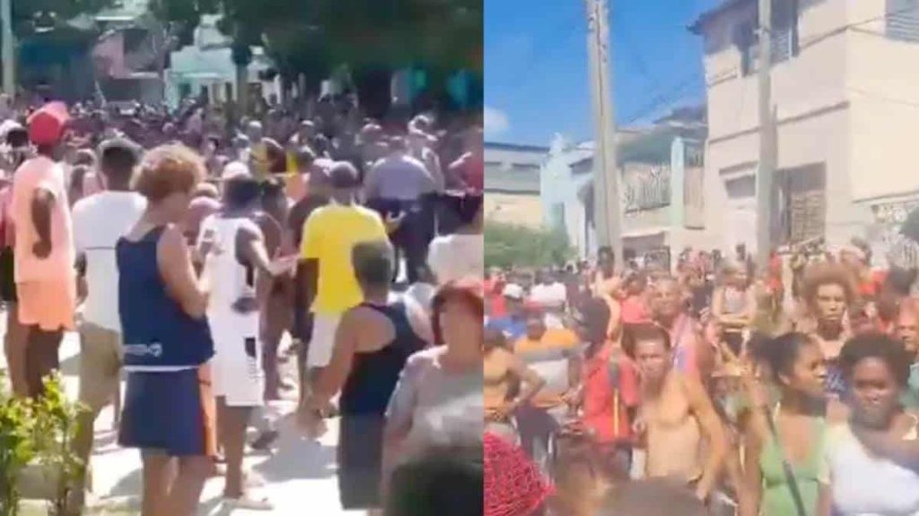 Se trata de una de las mayores manifestaciones antigubernamentales registradas en Cuba desde el 11J. (FUENTE EXTERNA)