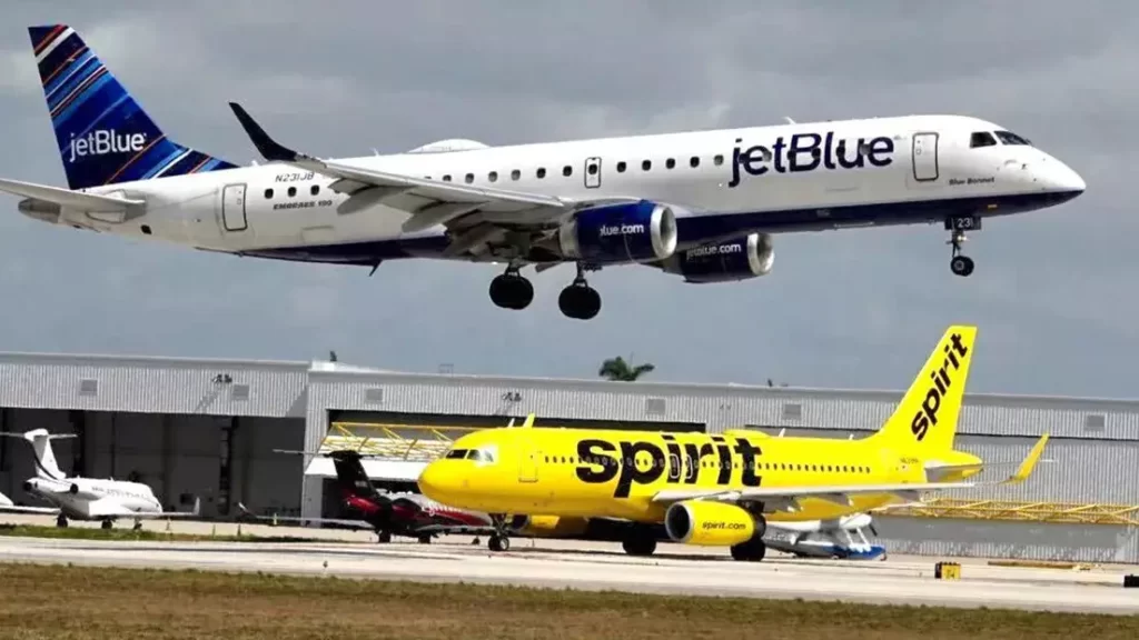 JetBlue y Spirit