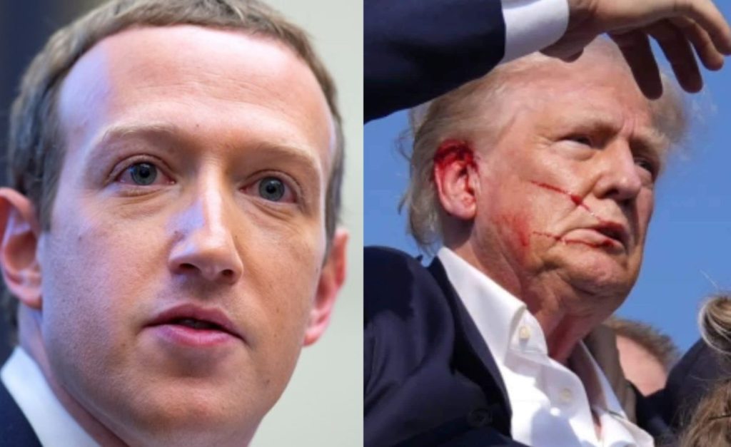 Zuckerberg Trump