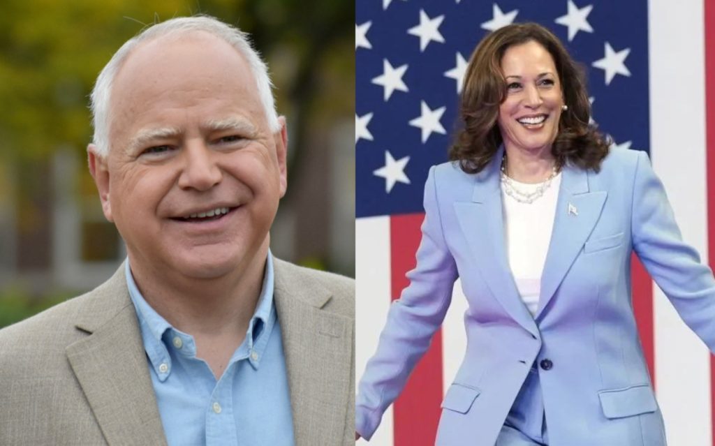 Kamala Harris Tim Walz