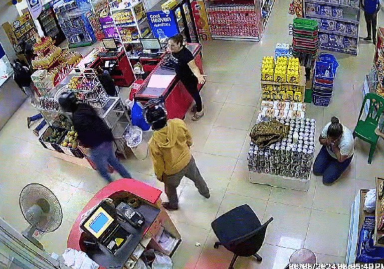 Se registra asalto en supermercado en Hato Nuevo de Manoguayabo asalto Hato Nuevo