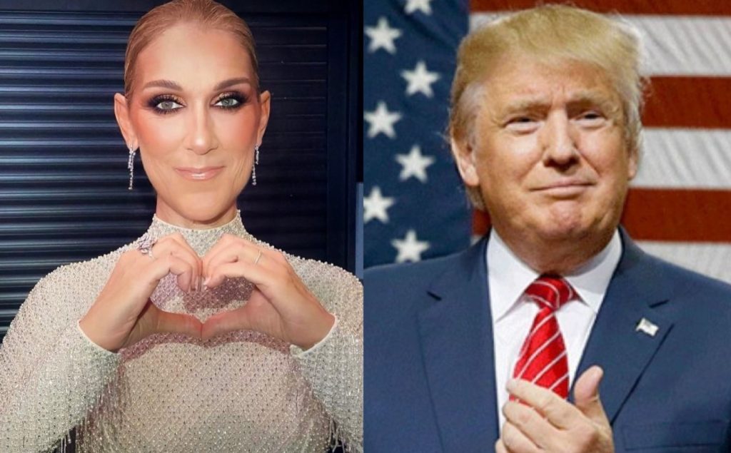 Celine Dion Trump