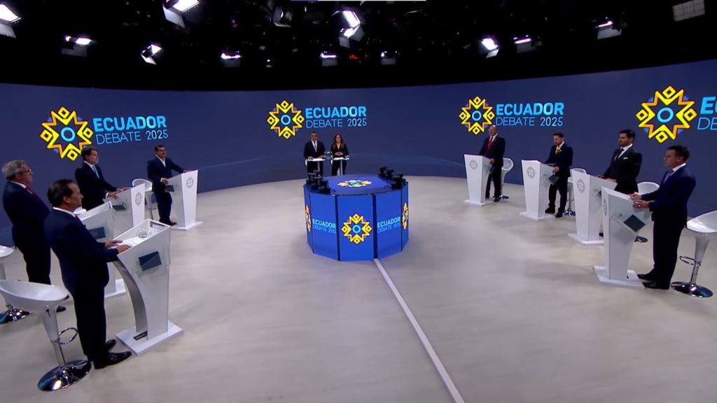 Debate presidencial Ecuador