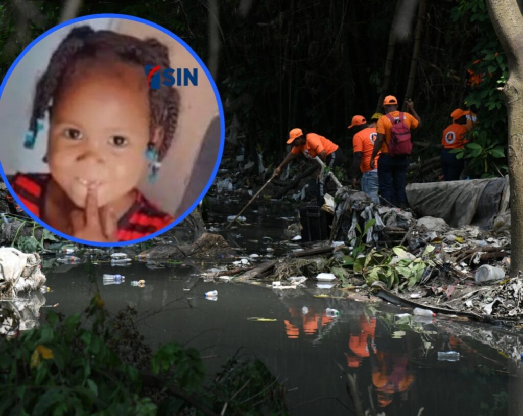 niña arrastrada