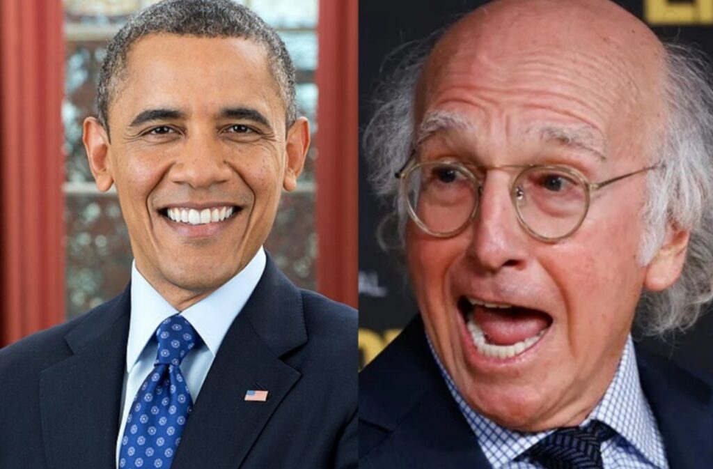 Obama Larry David