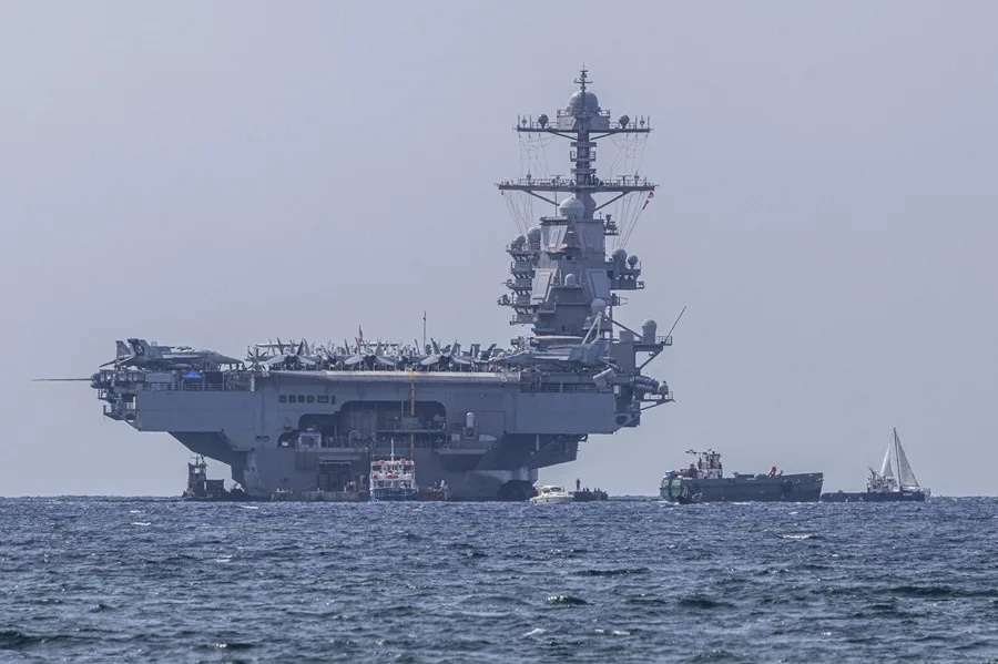 Estados Unidos despliega su mayor portaaviones en el Caribe en medio de la tensión con Venezuela estados unidos
