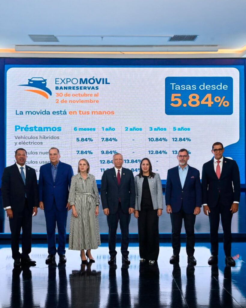 Banreservas inaugura Expomóvil 2025 con tasas desde 5.84% y plazos de hasta siete años banreservas