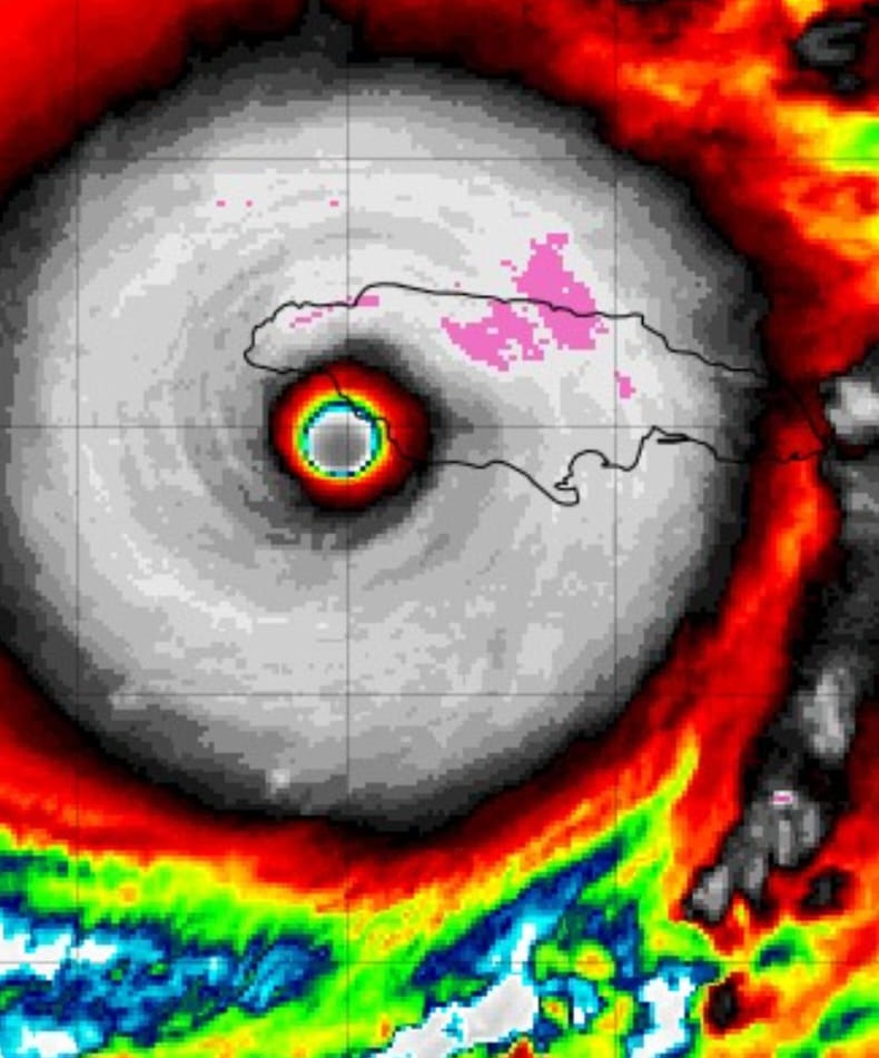 El potente huracán Melissa rompe récords en vientos, presión y lluvias en el Caribe huracán