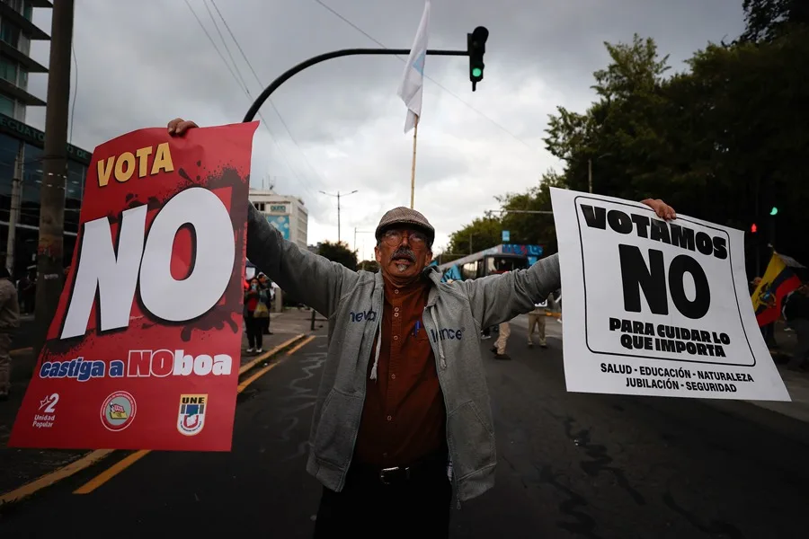 Las claves del referéndum en Ecuador: un momento crucial para el presidente Daniel Noboa Noboa