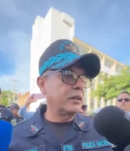 Director de la Policía Nacional supervisa operativo de seguridad en Palacio de Justicia de Ciudad Nueva Policía Nacional