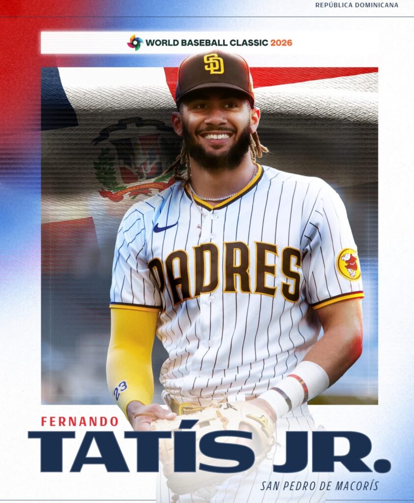 Fernando Tatis Jr. queda habilitado para jugar con RD en el Clásico Mundial 2026 Fernando Tatis Jr