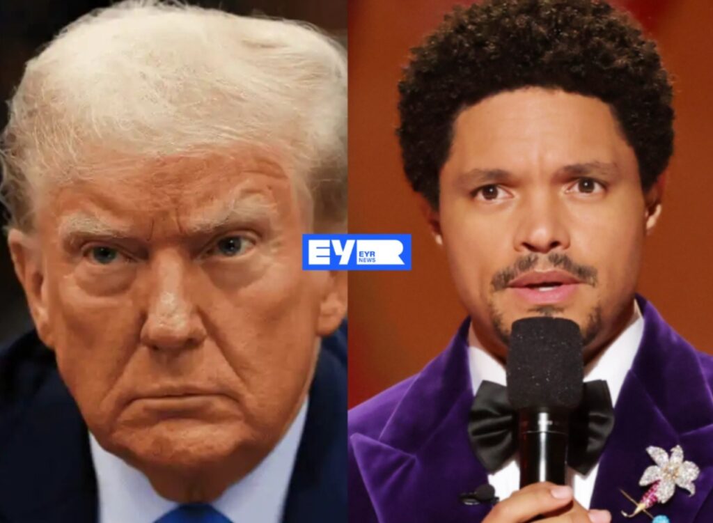 Trump amenaza con denunciar al presentador de los Grammy por decir que estuvo en la isla de Eipstein TREVOR TRUMP