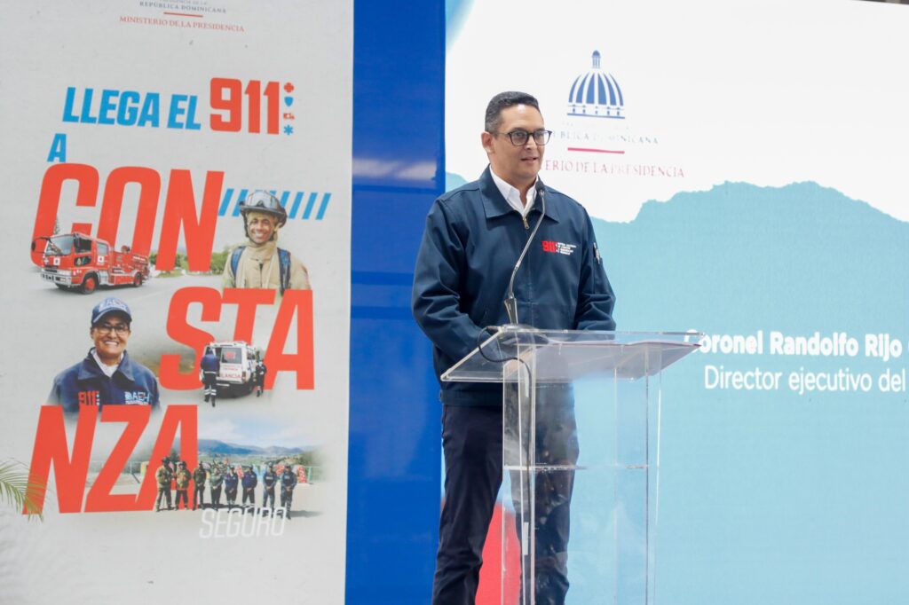 Gobierno pone en funcionamiento el Sistema 9-1-1 en Constanza y Jima Abajo sistema 911