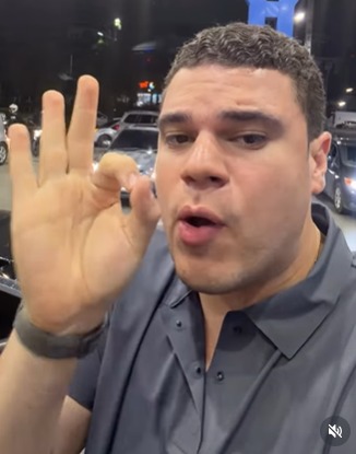 “Aquí lo que sube no baja”: Bryan Elton estalla por precio de la gasolina y gasto para llenar su vehículo Bryan Elton precio de la gasolina