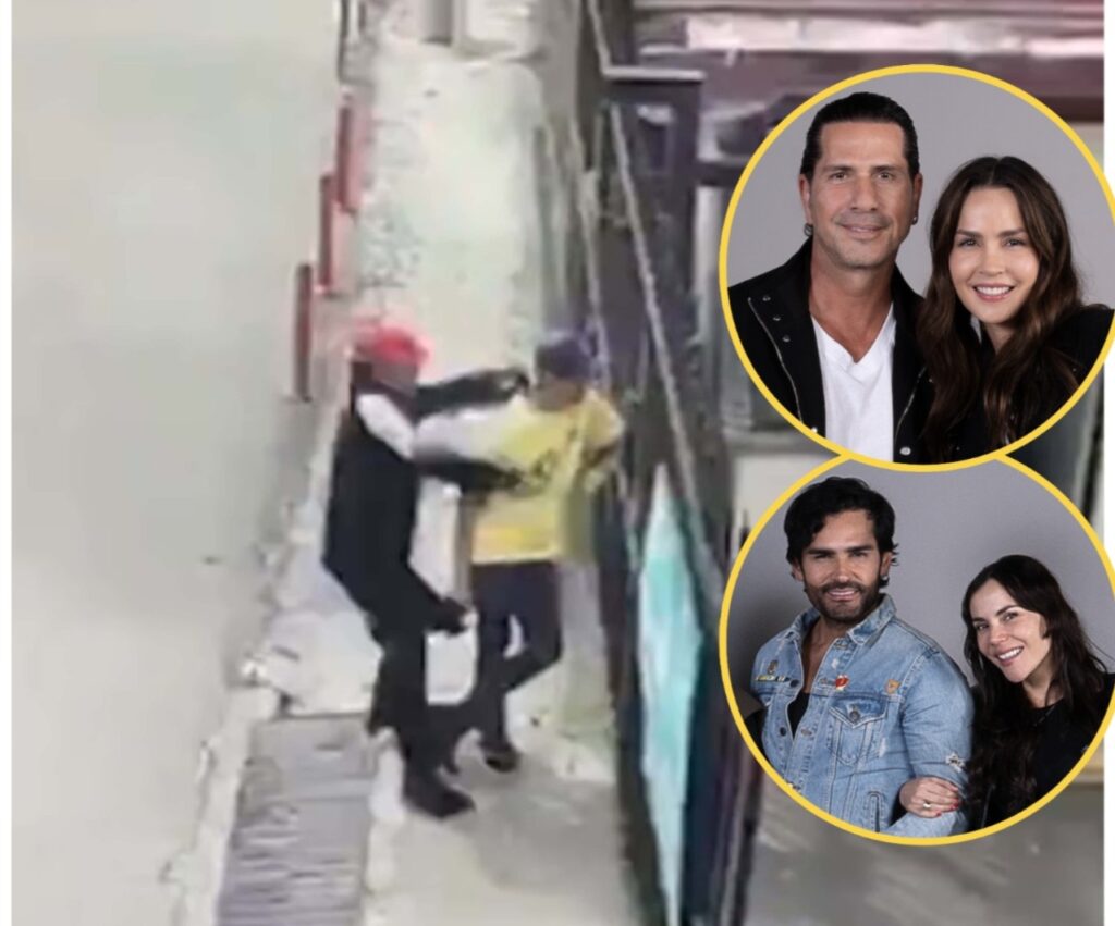 videos del ataque en rodaje de Sin senos sí hay paraíso en Bogotá