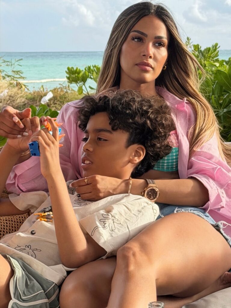 Caroline Aquino hijo