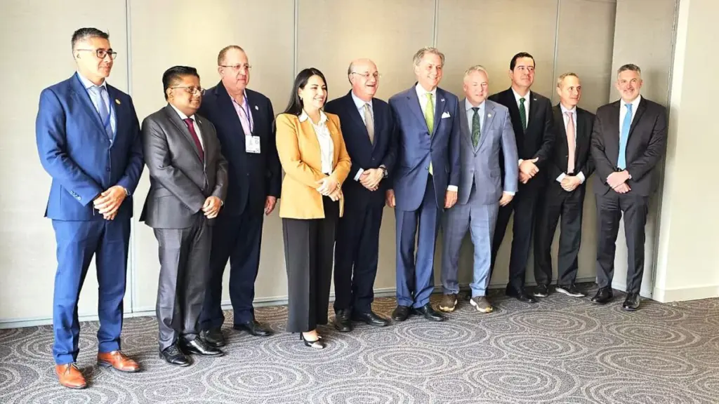 Magín Díaz en reuniones del Banco Mundial y FMI