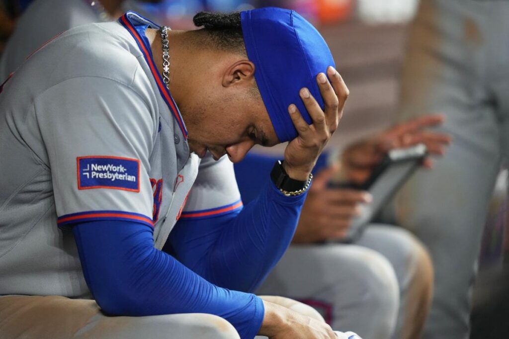 Juan Soto queda fuera de la alineación de Mets por fiebre y malestar físico Juan Soto Mets