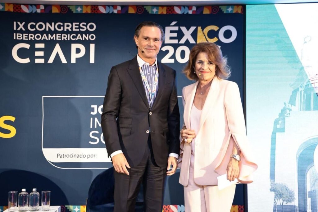 Juan Tomás Díaz y Ana Botella presentan en CEAPI un modelo de liderazgo empresarial con impacto social Juan Tomás Díaz