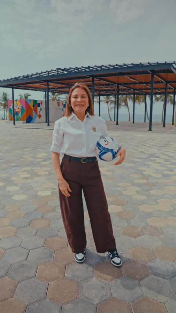 Carolina Mejía: el Malecón Deportivo proyectará gratis los partidos del Mundial desde este jueves mundial 2026