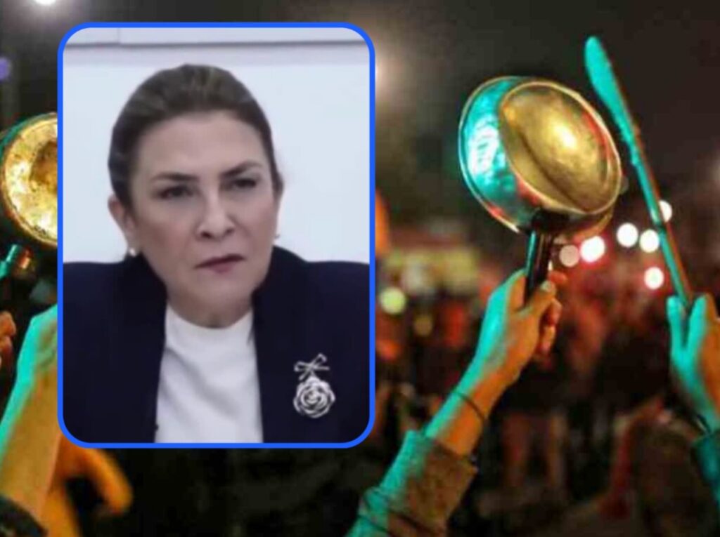 Carolina Mejía dice que los cacerolazos son un ejercicio democrático que el Gobierno debe atender cacerolazo