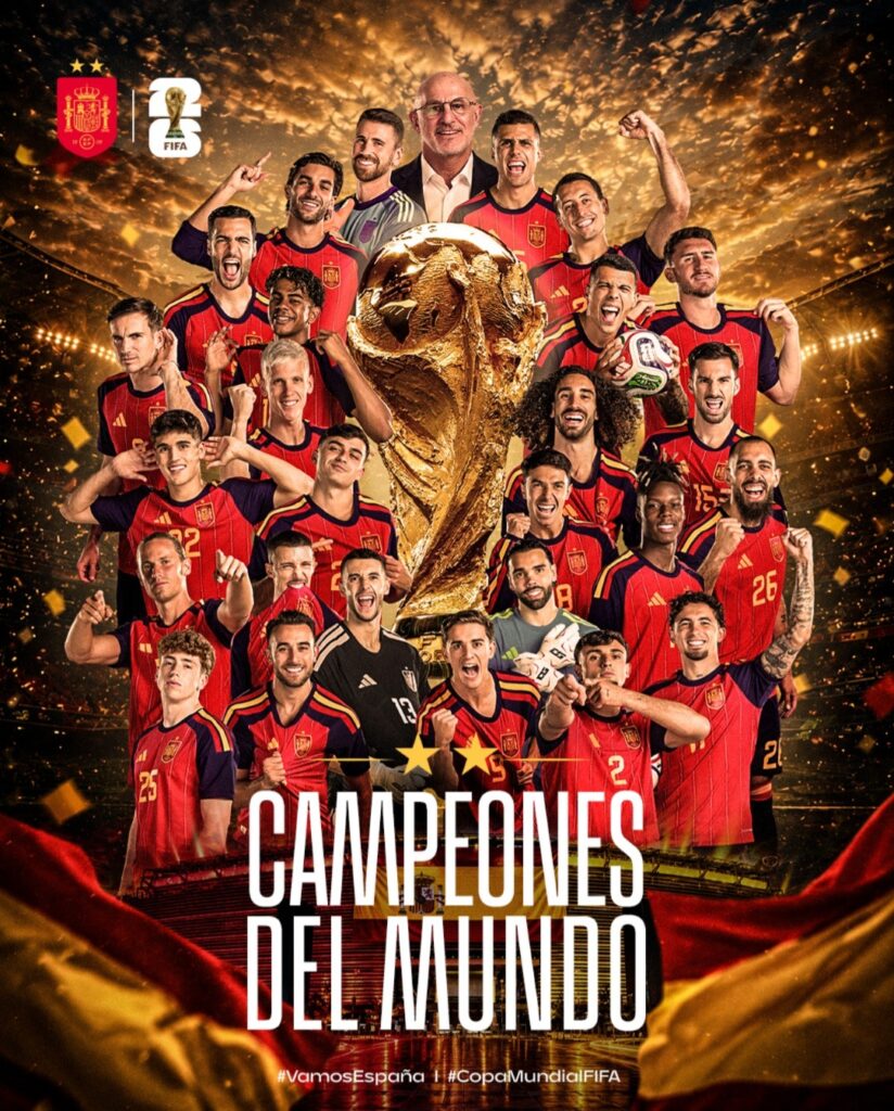 España vuelve a hacer historia: campeona del Mundial 2026 España Mundial