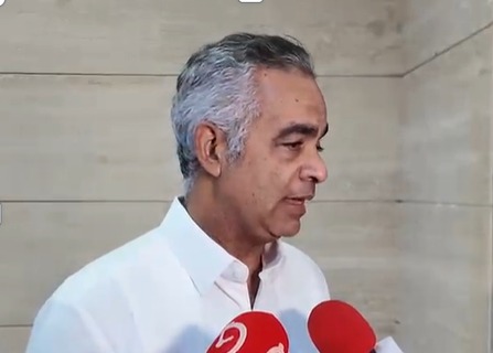 Joel Santos reconoce déficit en la red de distribución eléctrica del país apagones