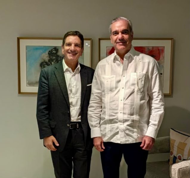 República Dominicana en los planes de Google: lo que hablaron Abinader y su presidente regional Abinader y Google Cloud