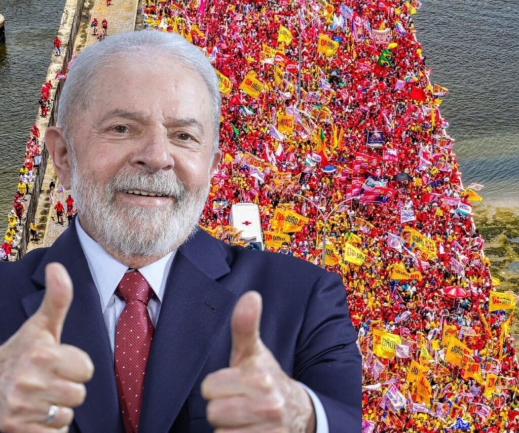 Lula lidera encuesta electoral en Brasil
