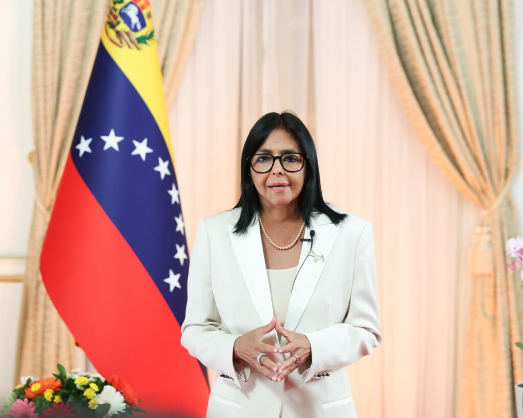 Delcy Rodríguez promete elecciones en Venezuela con una autoridad electoral «renovada» Delcy Rodríguez