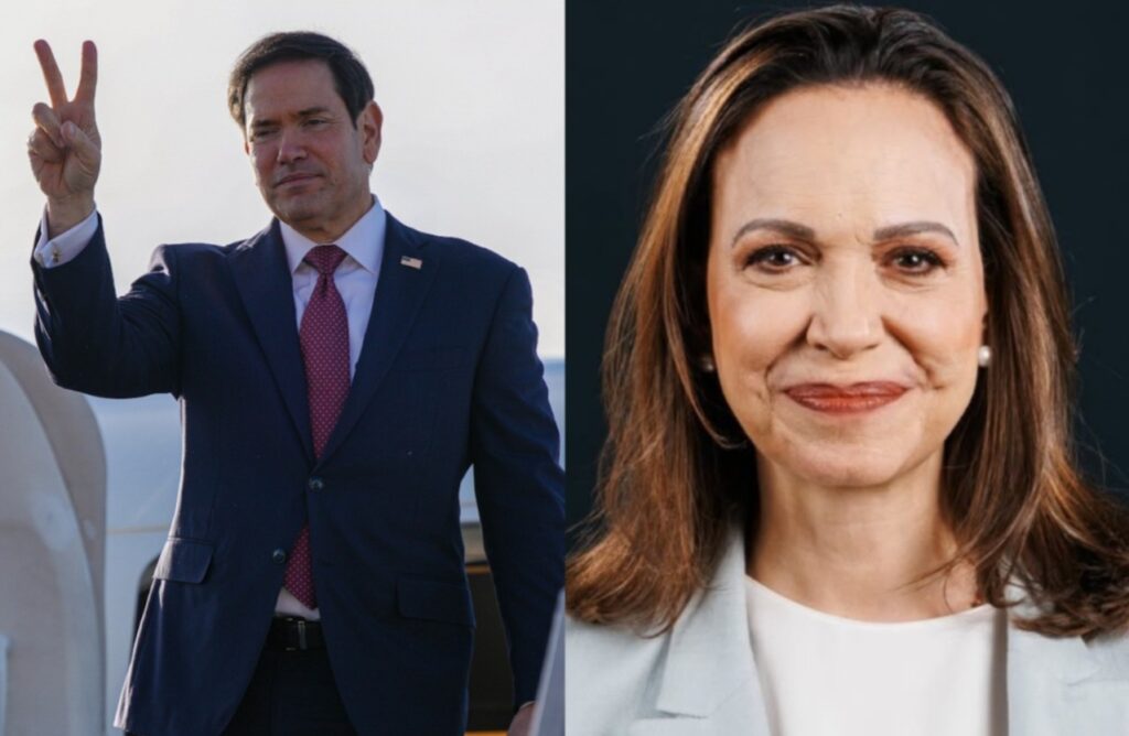 Rubio atribuye regreso de Machado a conversaciones respaldadas por EE. UU. Marco Rubio sobre regreso de María Corina Machado