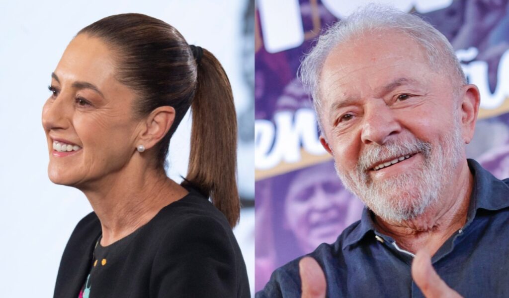 Sheinbaum celebra el triunfo de Lula como una “bocanada de aire fresco” para América Latina Sheinbaum Lula